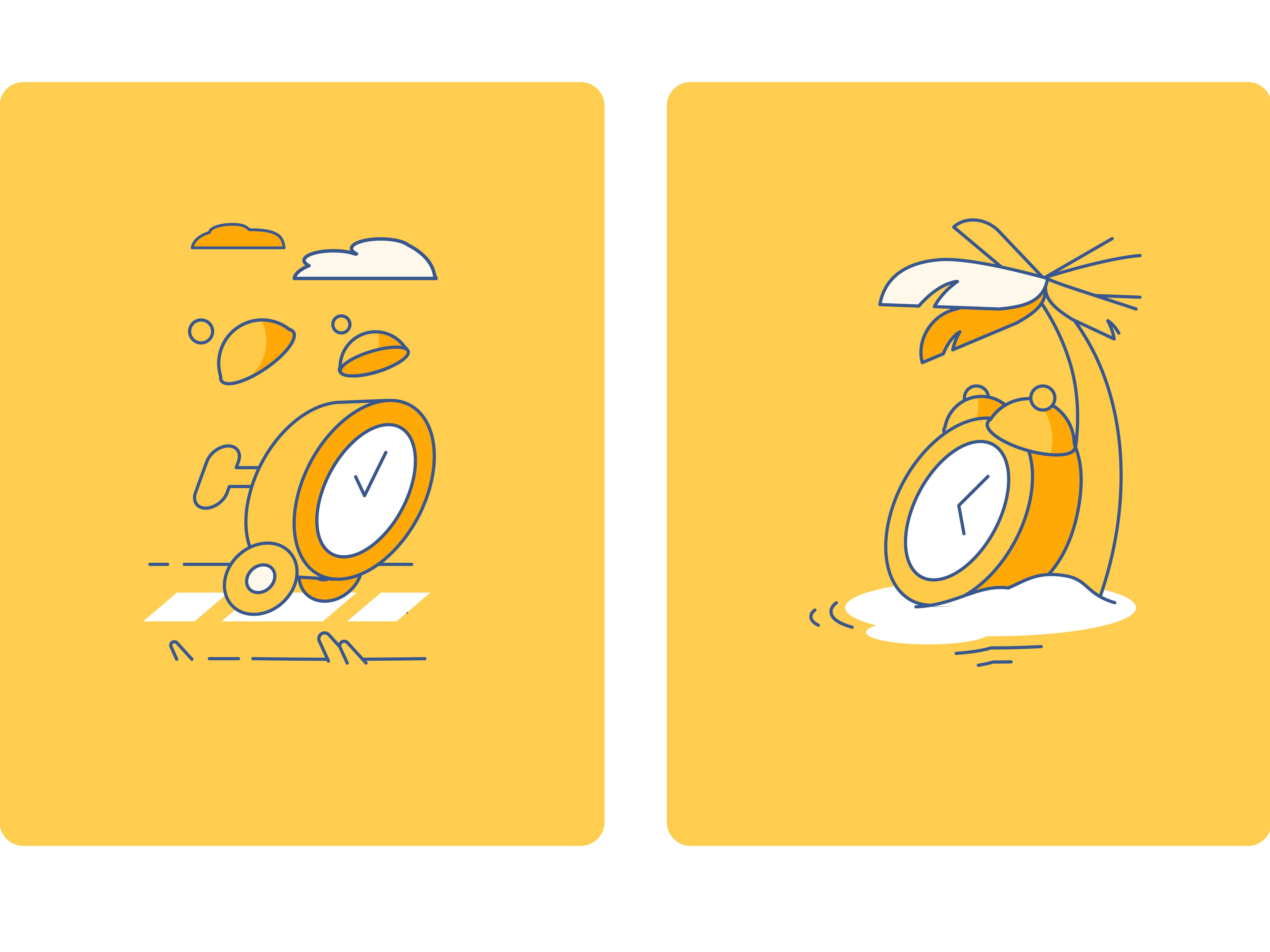 Example of Icons, Spot Illustrations